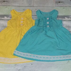 Sew Sassy Girls Dress Lot sz 2T